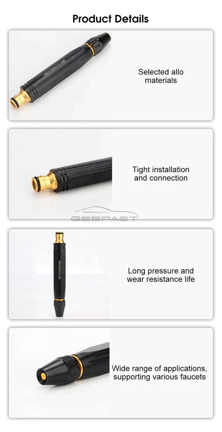 PORTABLE WATER HOSE NOZZLE by Madina Auto World