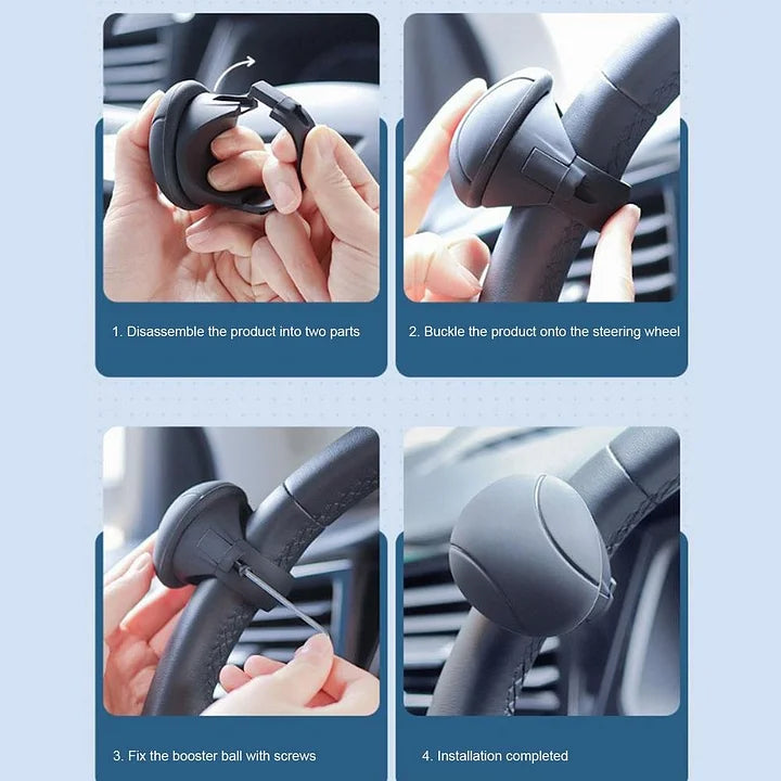 STEERING WHEEL POWER BALL by Madina Auto World