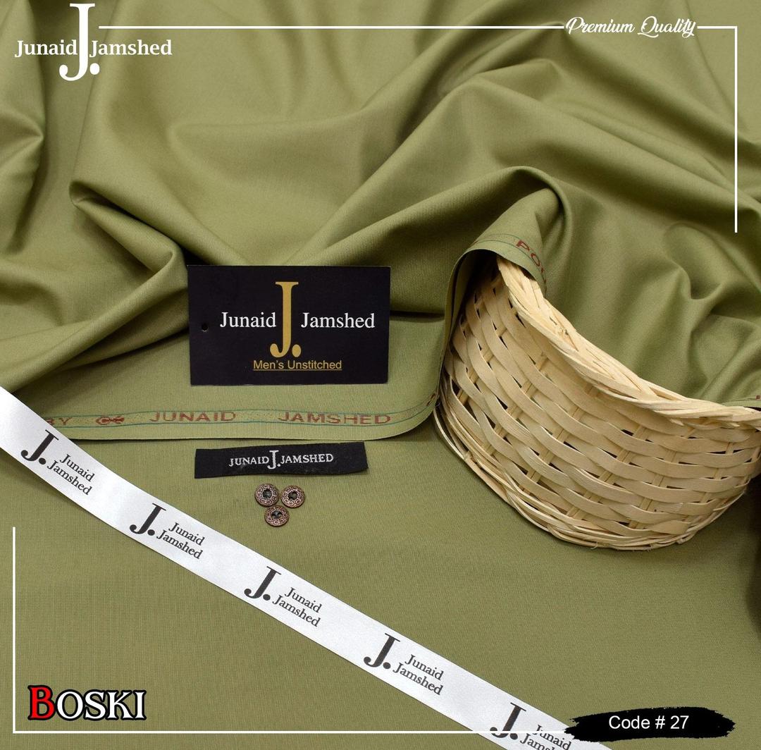 Men's Unstitched Boski plain suit