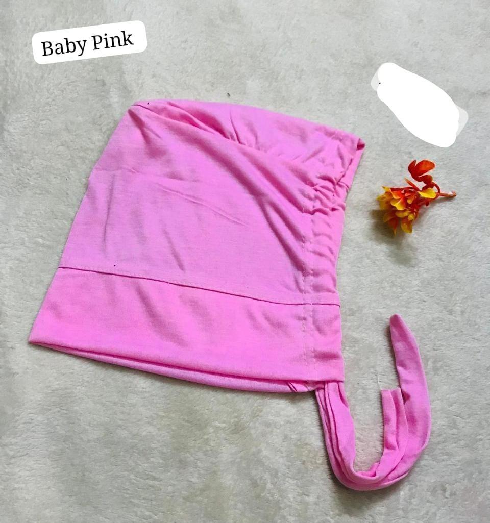 Stylish Woman's Jersey Plain Turbat Cap