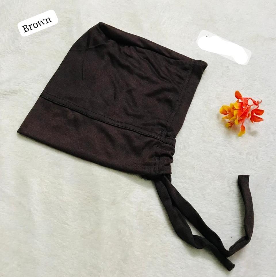 Stylish Woman's Jersey Plain Turbat Cap