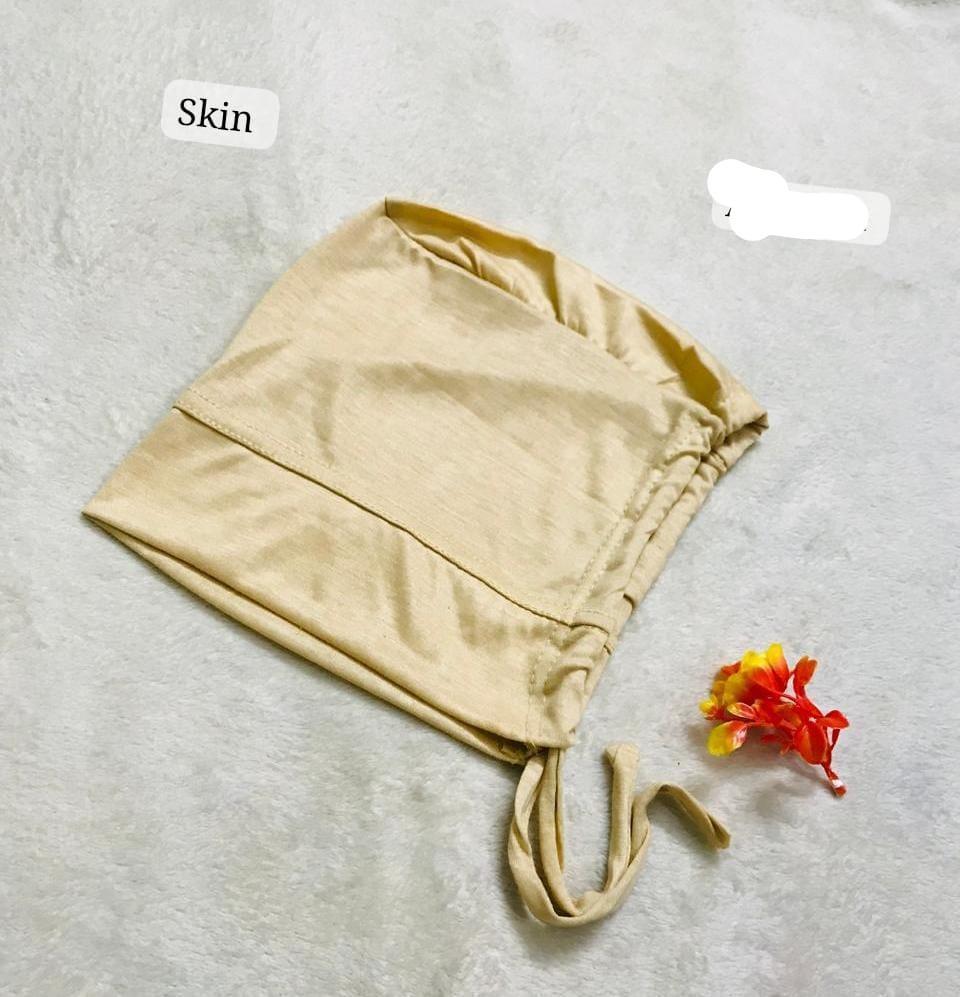 Stylish Woman's Jersey Plain Turbat Cap