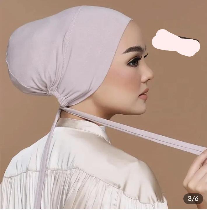 Stylish Woman's Jersey Plain Turbat Cap