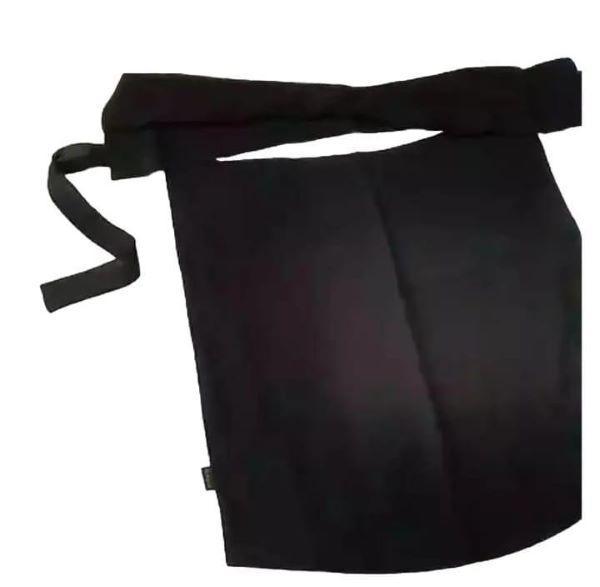 Chic Black Chiffon Niqab