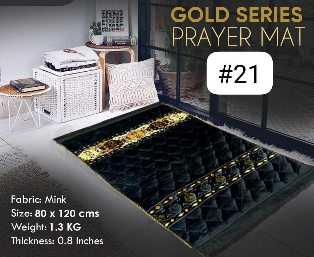 Embroidered Mink Prayer Mat