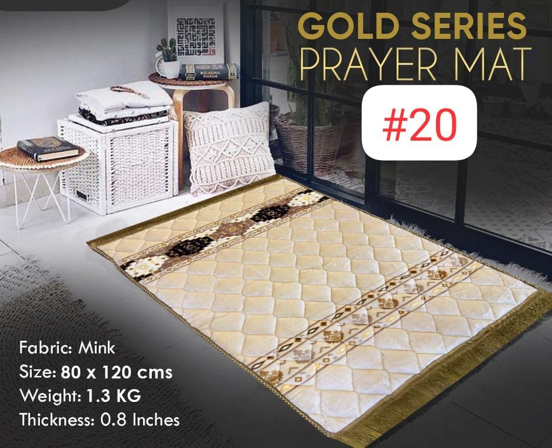 Embroidered Mink Prayer Mat