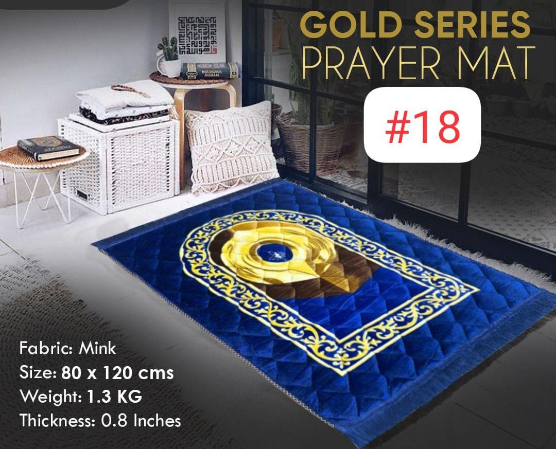 Embroidered Mink Prayer Mat