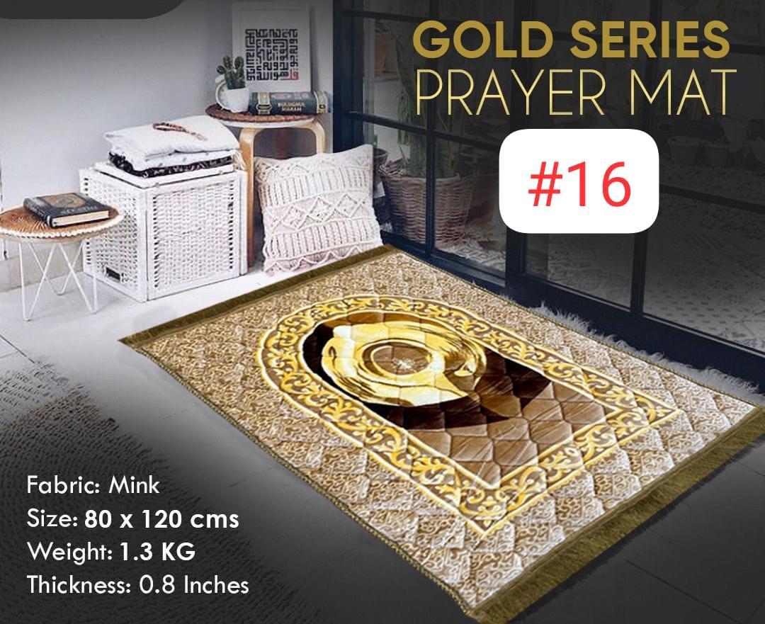 Embroidered Mink Prayer Mat