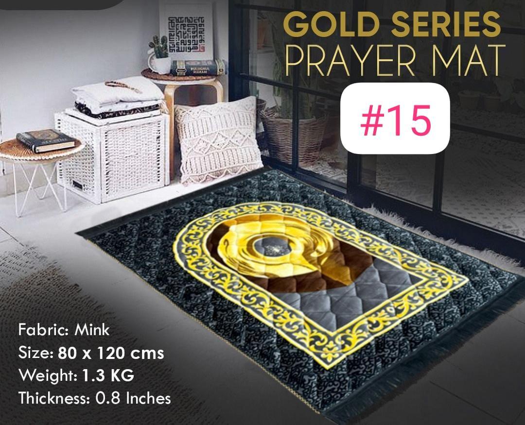 Embroidered Mink Prayer Mat