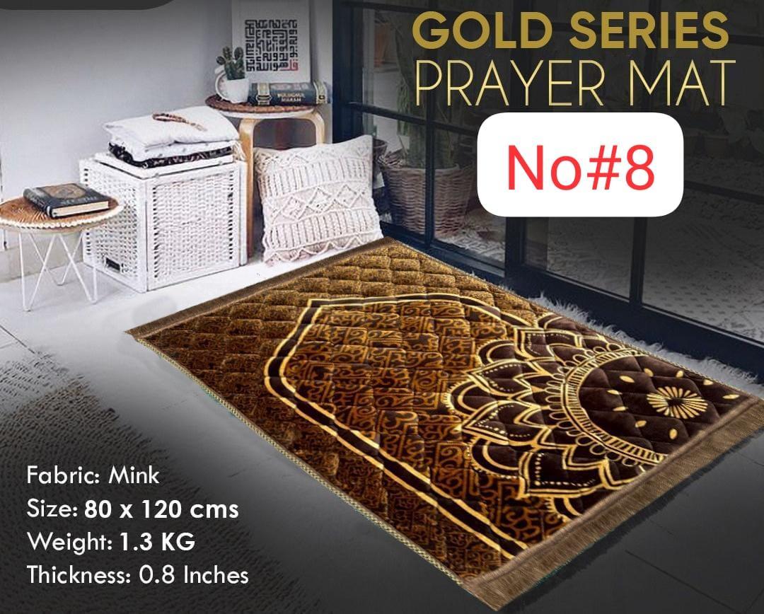 Embroidered Mink Prayer Mat