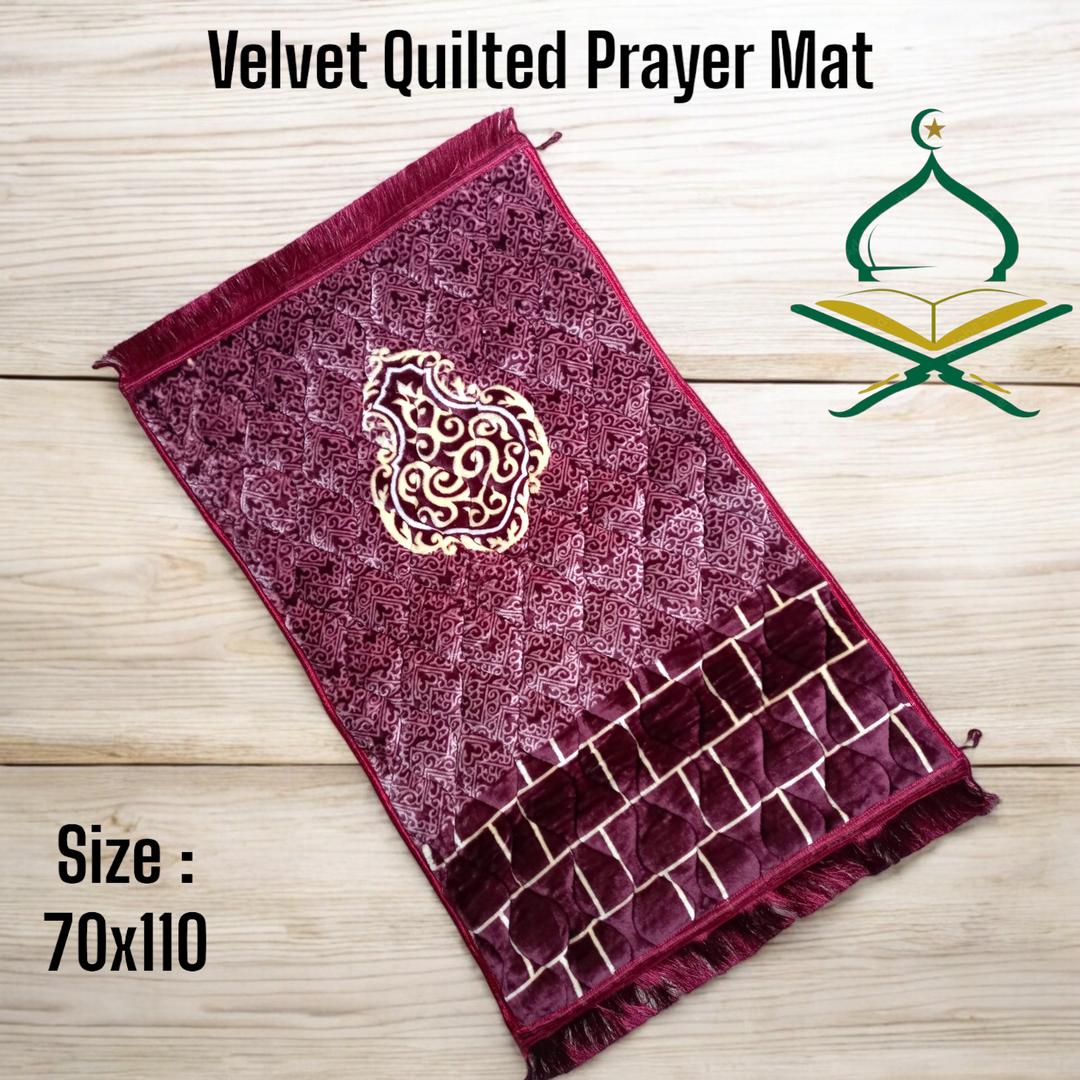 Velvet Printed Prayer Mat