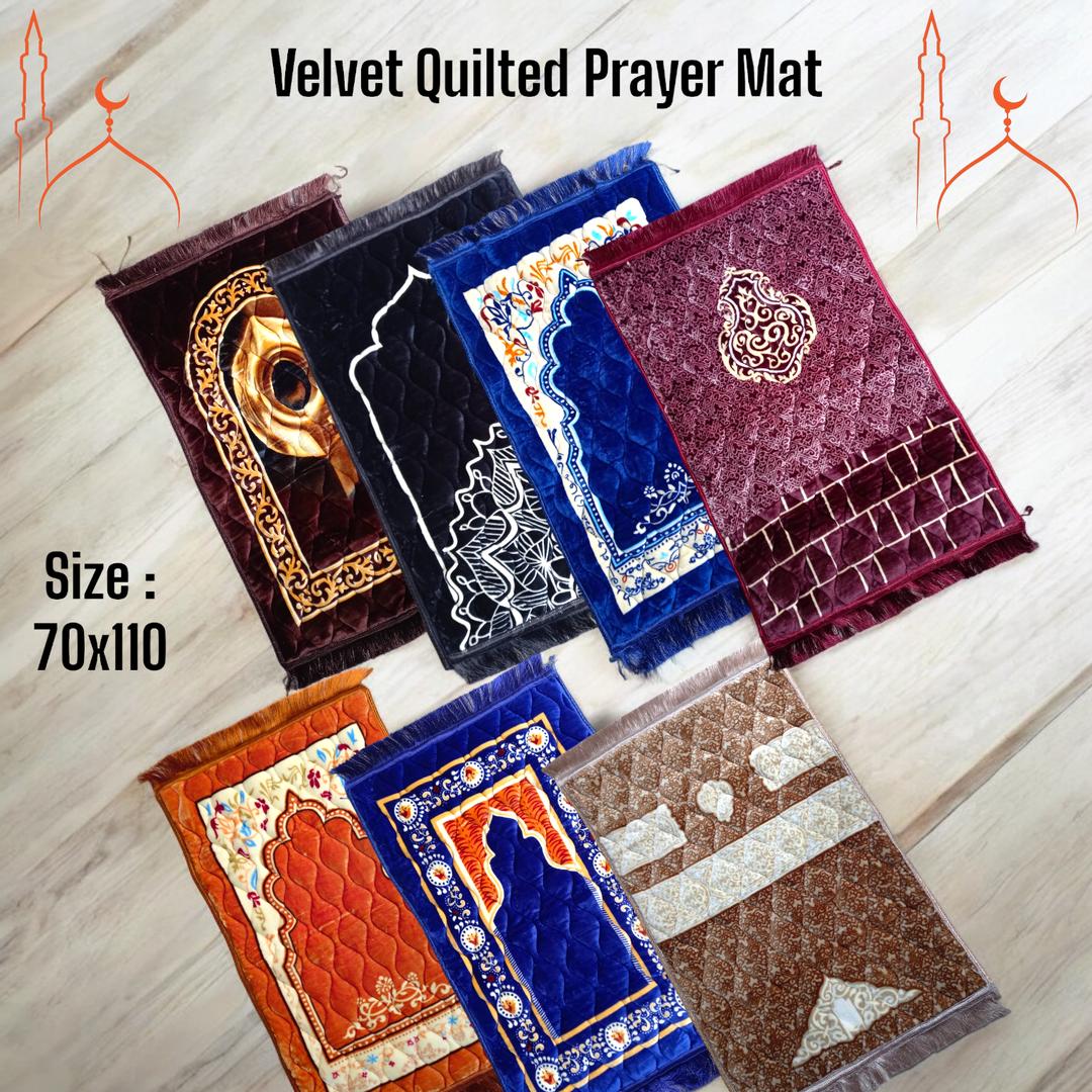 Velvet Printed Prayer Mat