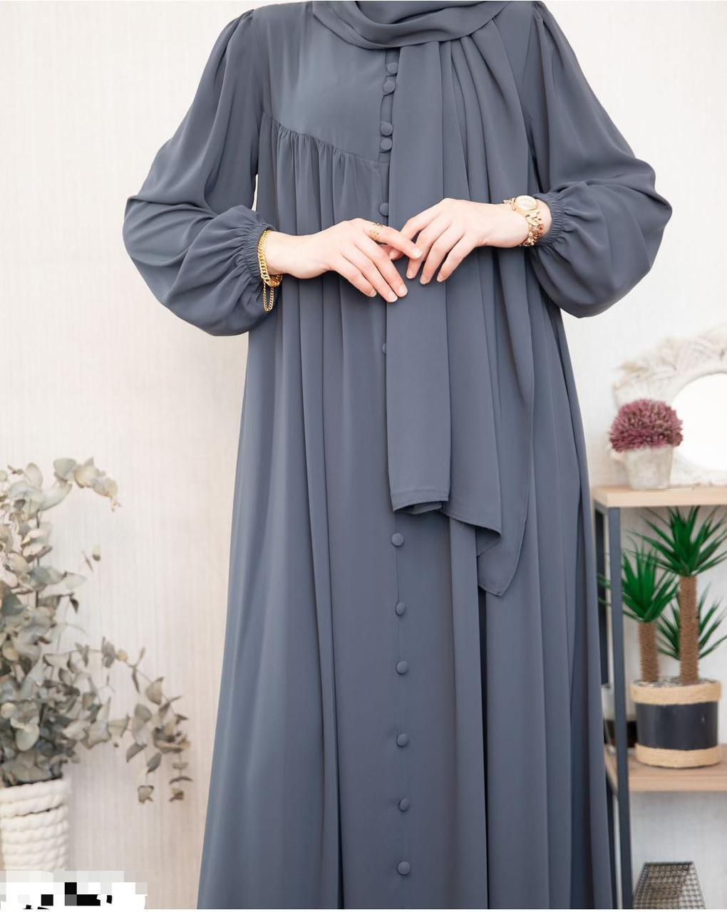 Stylish Georgette Classic Abaya With Stoller