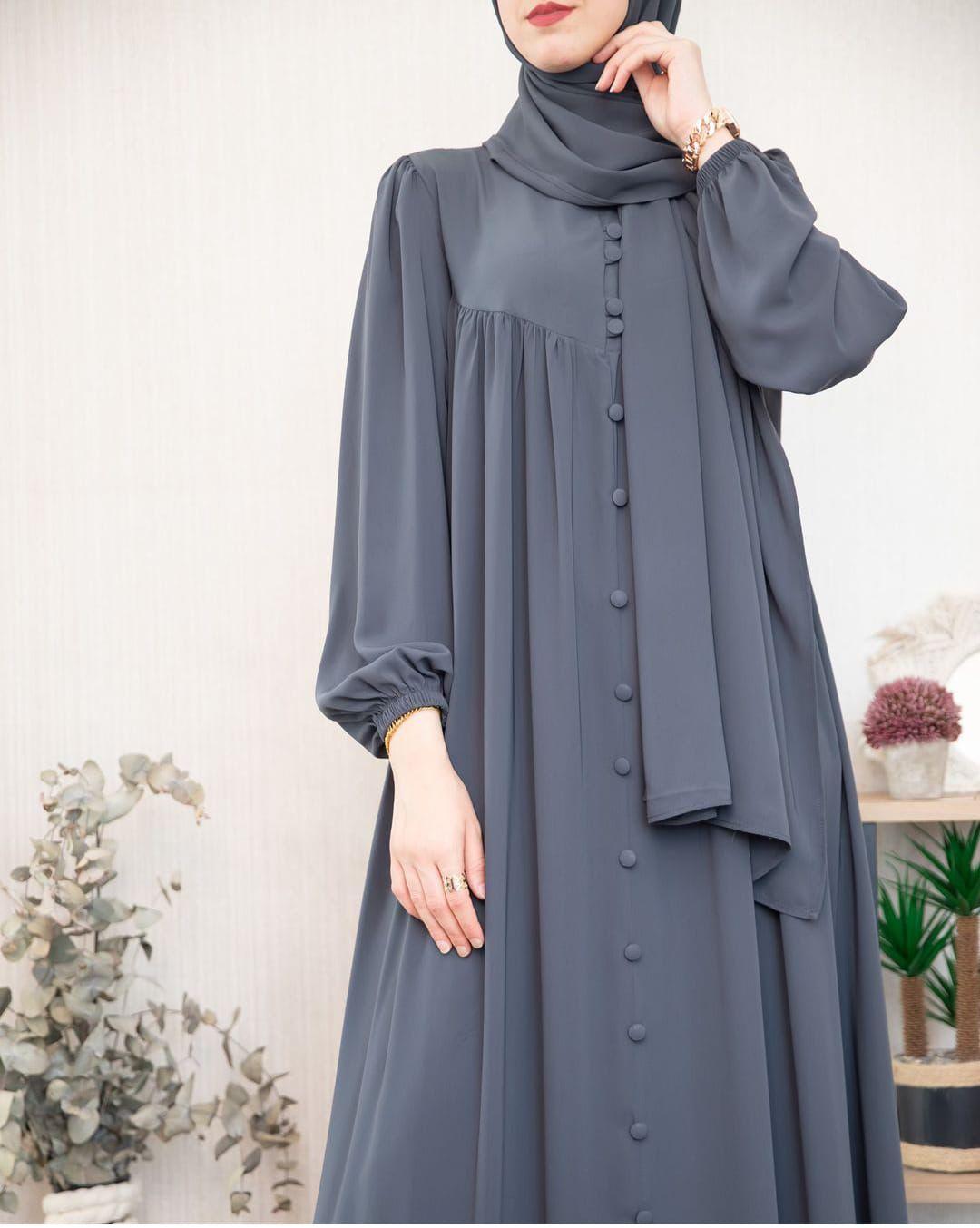Stylish Georgette Classic Abaya With Stoller