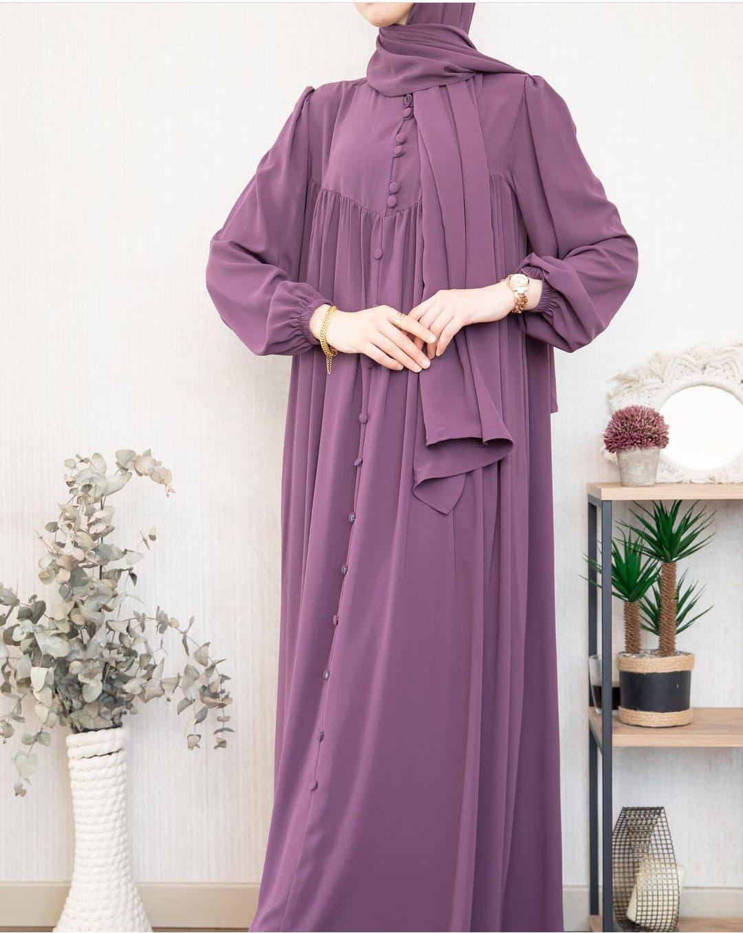 Stylish Georgette Classic Abaya With Stoller