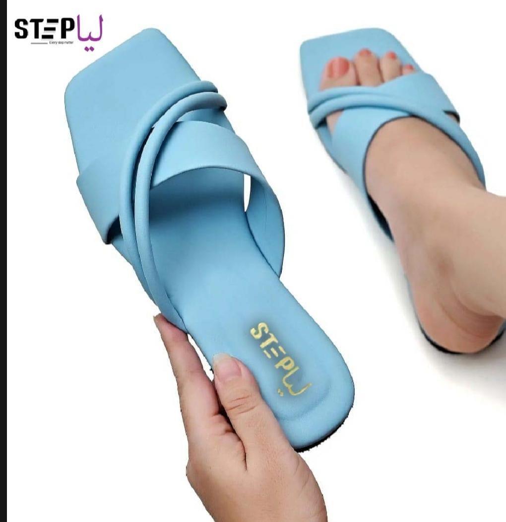 Women's Casual Black Rexine Slippers