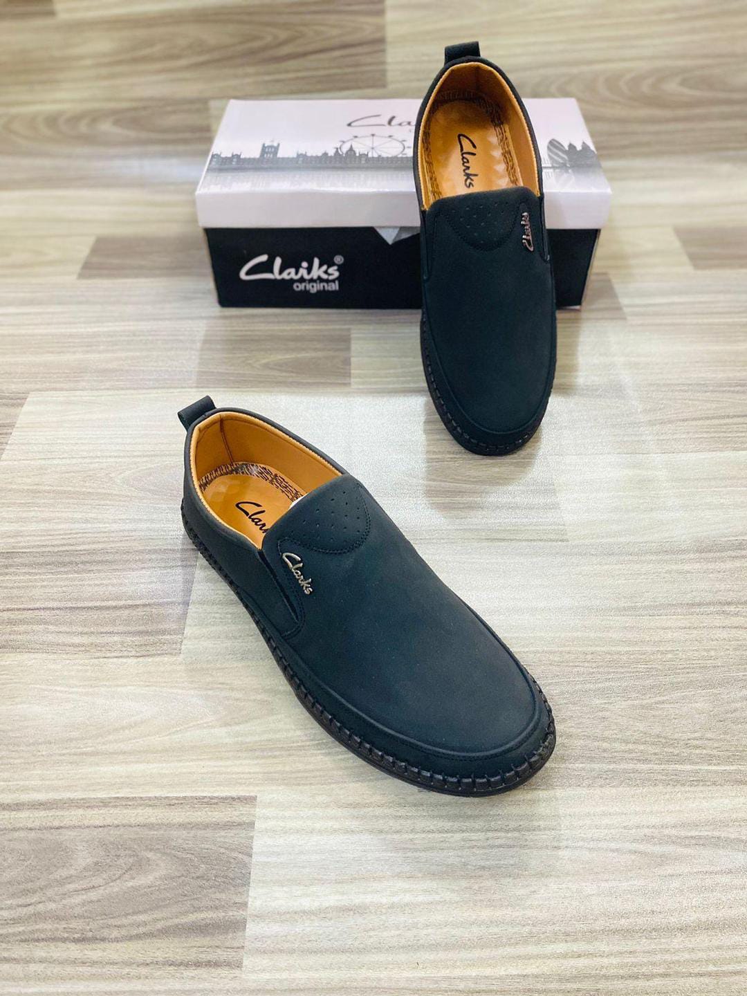 Men's Formal Black Rexine Loafers