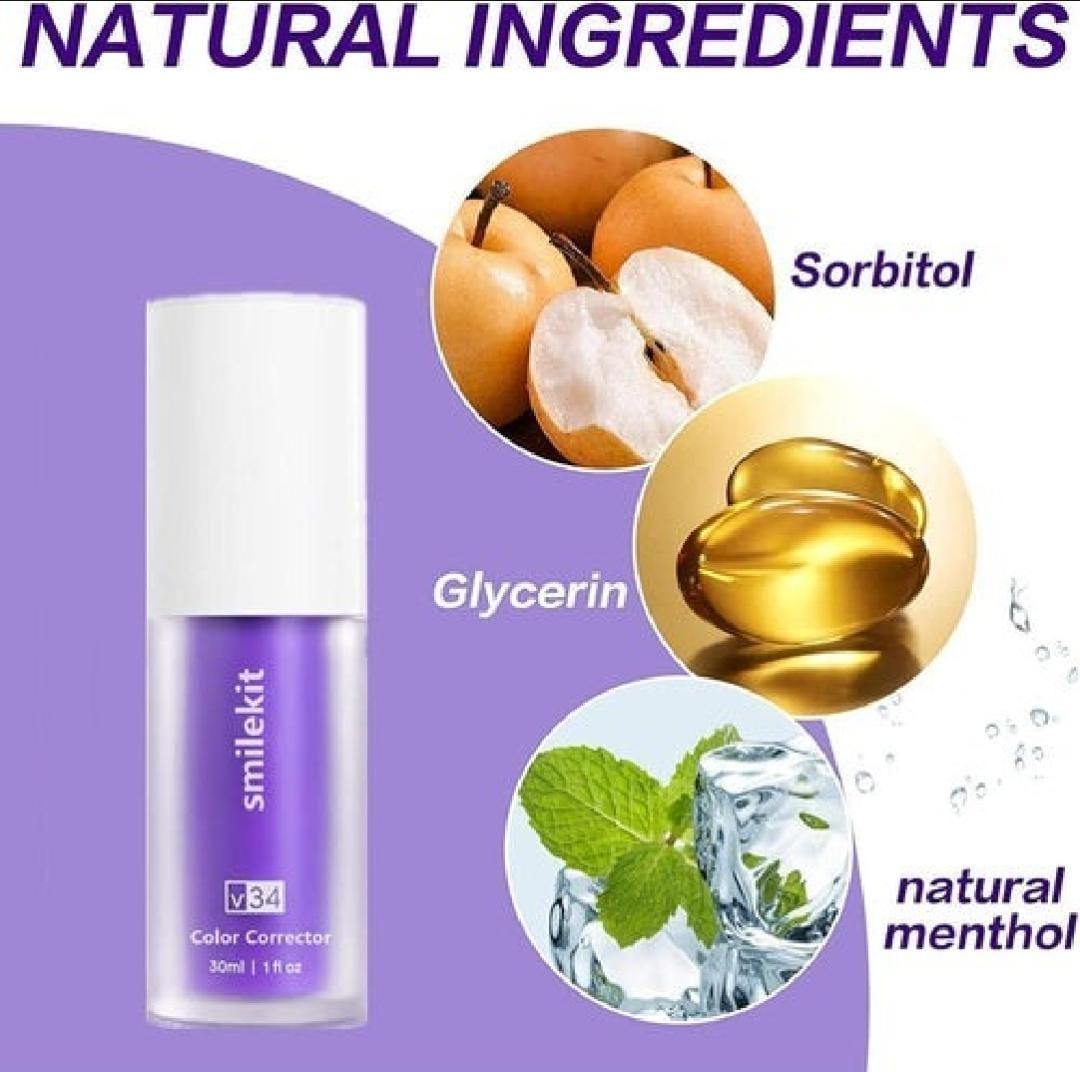 Hismile V34 Colour Corrector Purple Teeth Whitening Tooth Stain Removal