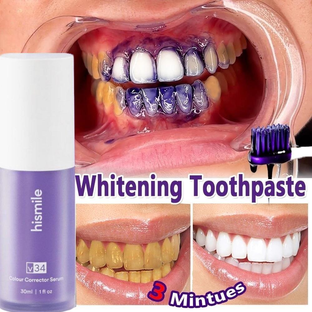 Hismile V34 Colour Corrector Purple Teeth Whitening Tooth Stain Removal