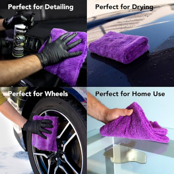 Premium Microfiber Car Cleaning Towel