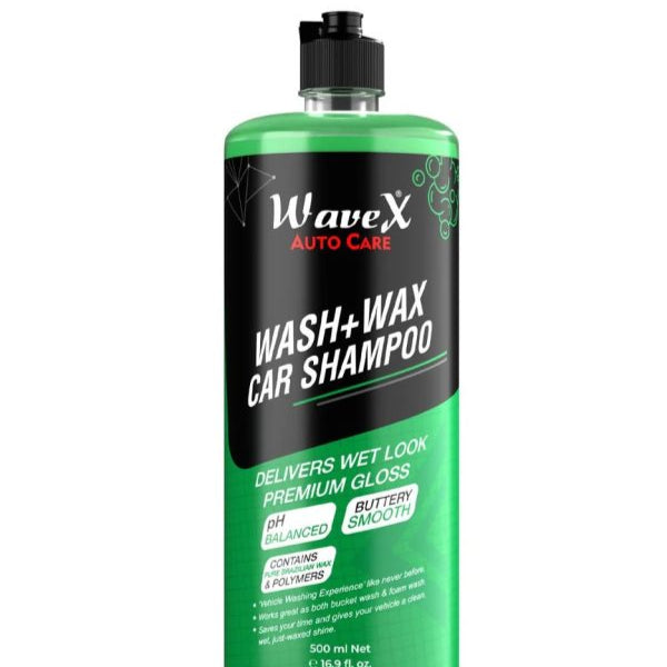 Wavex Auto Care Wash + Wax Car Shampoo (200ml)