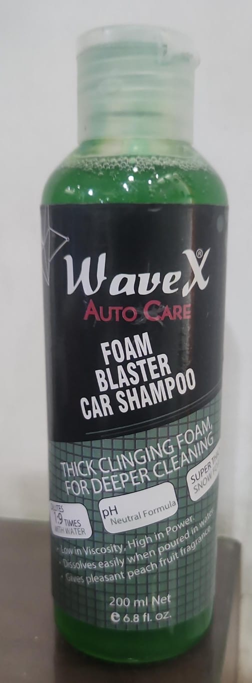 Wavex Auto Care Wash + Wax Car Shampoo (200ml)